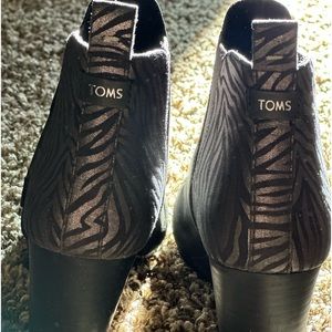 Gently used wedge booties